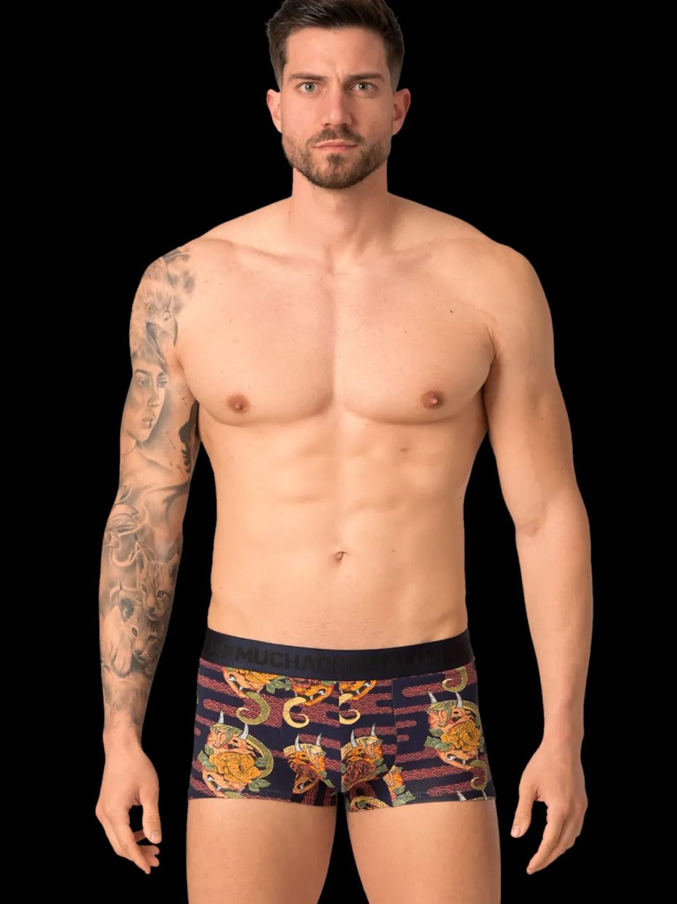Heren 4-pack Trunks Leafs Lick it