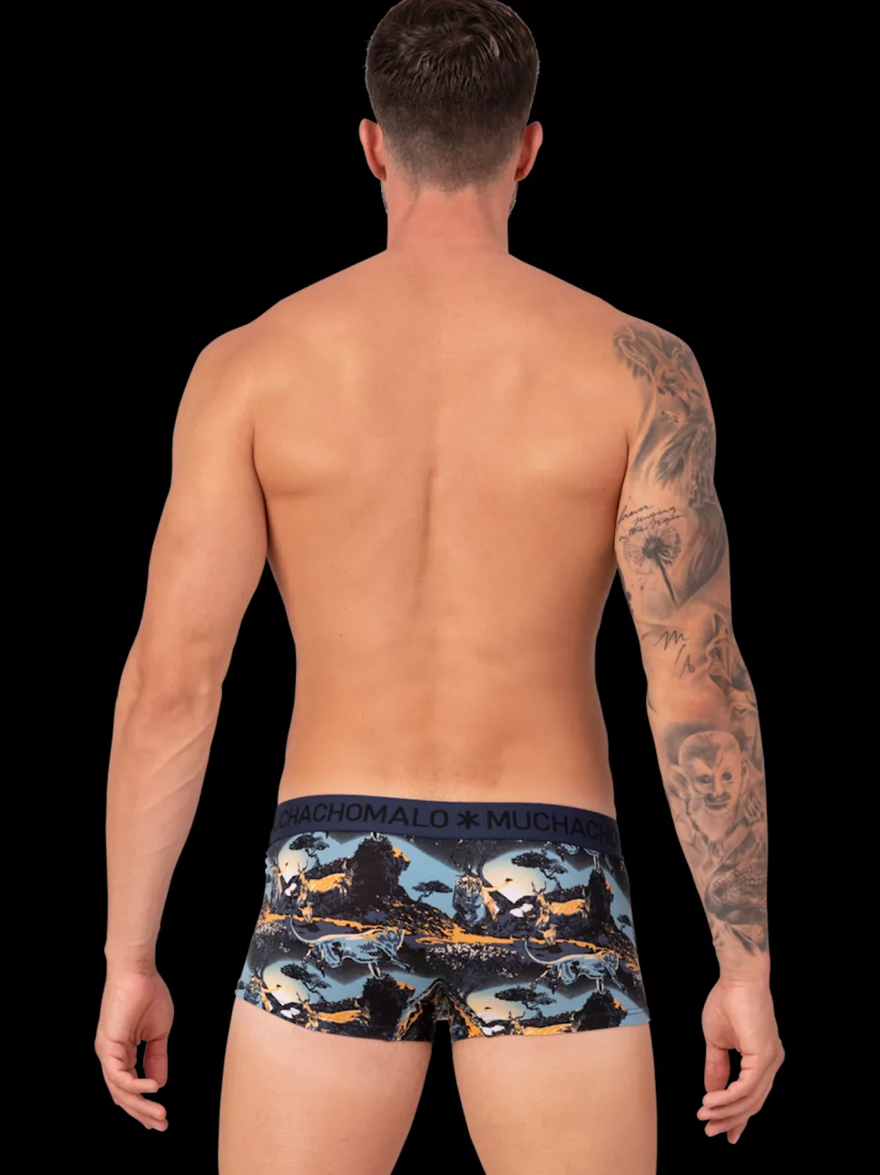 Heren 3-pack Trunks Man Lion