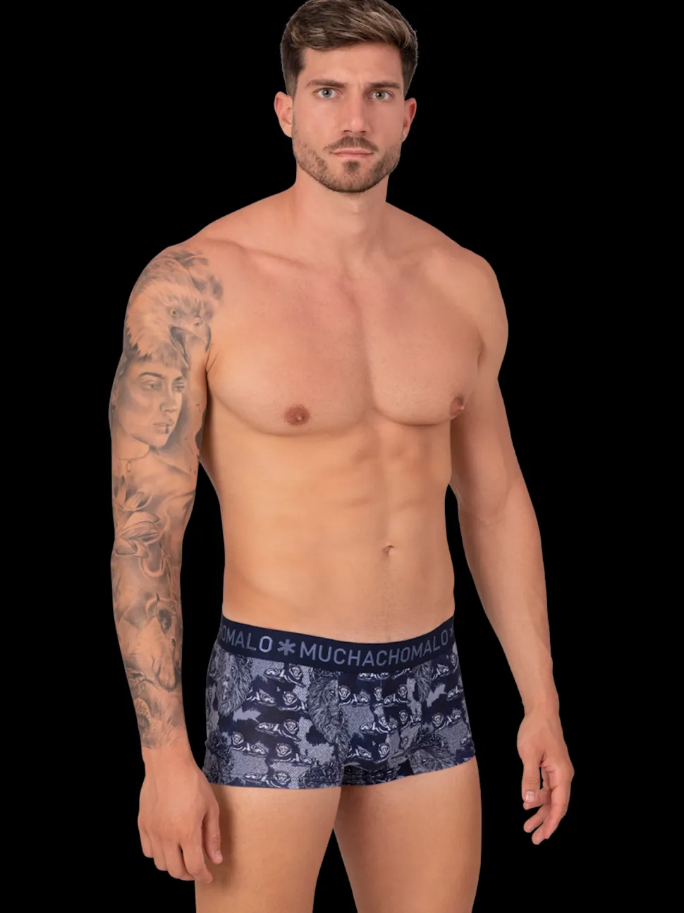 Heren 3-pack Trunks Man Lion