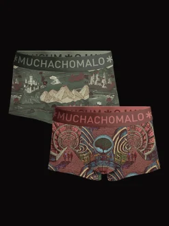 Heren 2-pack Trunks Maze Life