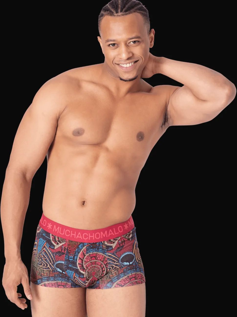 Heren 2-pack Trunks Maze Life