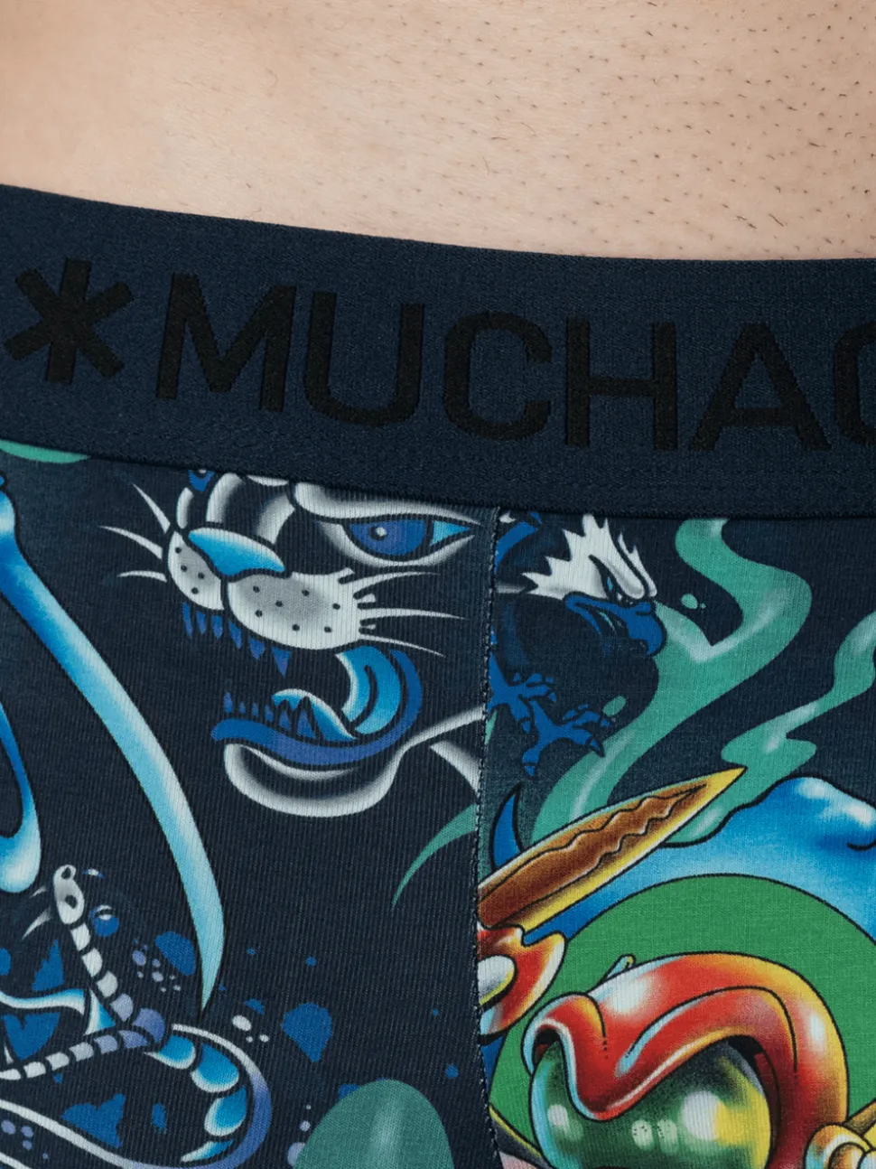 Heren 3-pack Trunks New School