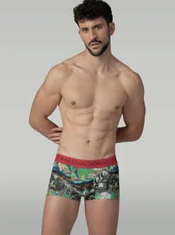 Heren 2-pack Trunks New School