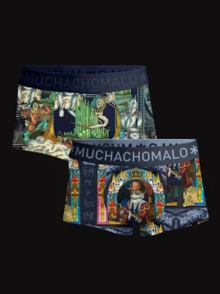 Heren 2-pack Trunks Pussboots Wizardoz