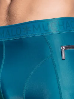 Heren Strakke Zwembroek Blauw