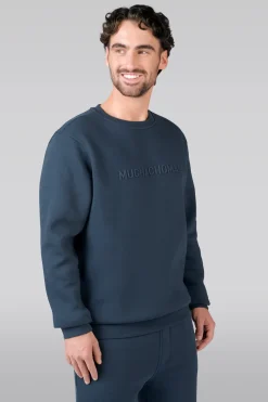 Heren Sweater Blauw