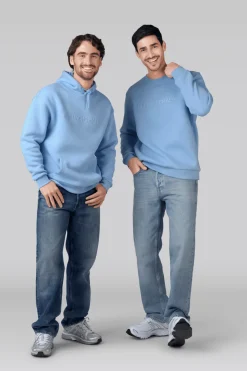 Heren Sweater Lichtblauw