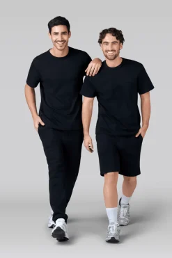 Heren Sweatshorts Zwart