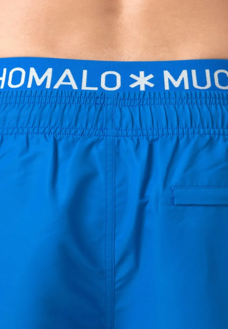 Heren zwembroek blauw
