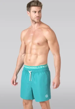Heren zwembroek blauw