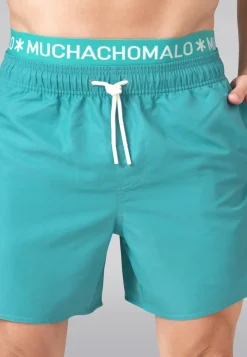 Heren zwembroek blauw