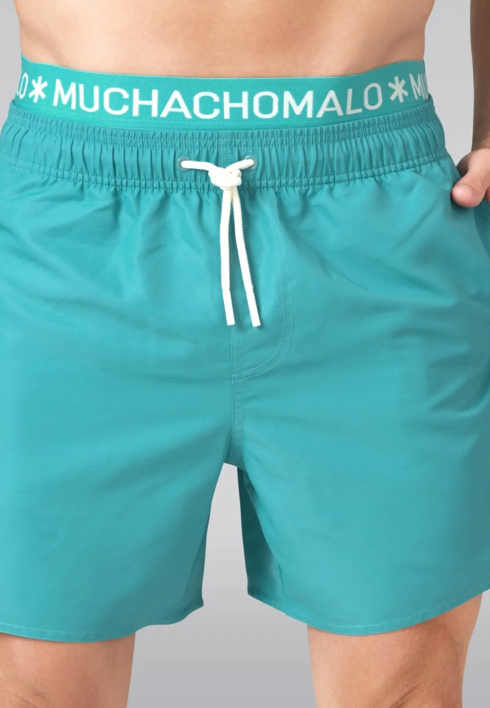 Heren zwembroek blauw
