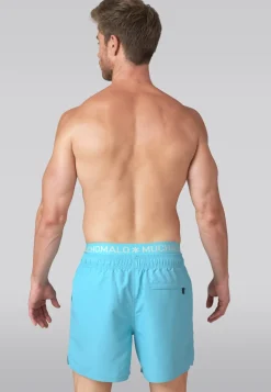 Heren zwembroek blauw