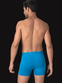 Heren Zwembroek Blauw + Gratis Microfiber boxershort