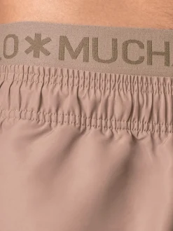 Heren Zwembroek Bruin + Gratis Microfiber boxershort