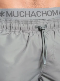 Heren Zwembroek Grijs + Gratis Microfiber boxershort
