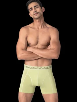 Heren Zwembroek Groen + Gratis Microfiber boxershort