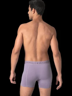 Heren Zwembroek Paars + Gratis Microfiber boxershort