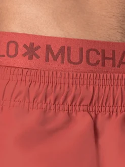 Heren Zwembroek Rood + Gratis Microfiber boxershort