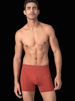 Heren Zwembroek Rood + Gratis Microfiber boxershort
