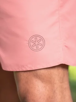 Heren Zwembroek Roze + Gratis Microfiber boxershort