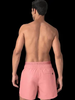 Heren Zwembroek Roze + Gratis Microfiber boxershort