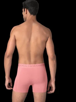 Heren Zwembroek Roze + Gratis Microfiber boxershort