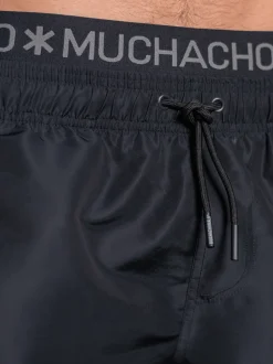 Heren Zwembroek Zwart + Gratis Microfiber boxershort