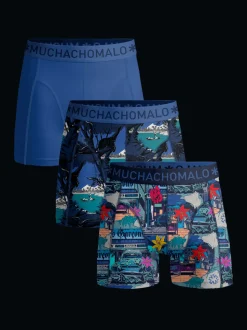 Jongens 3-pack Boxershorts Urbex Jungle