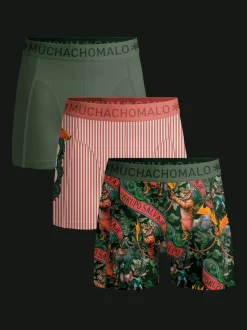 Jongens 3-pack Boxershorts Circus Animals
