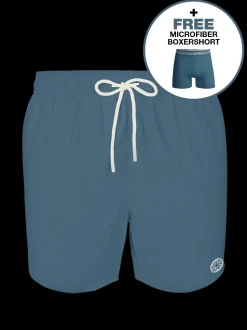 Jongens zwembroek blauw