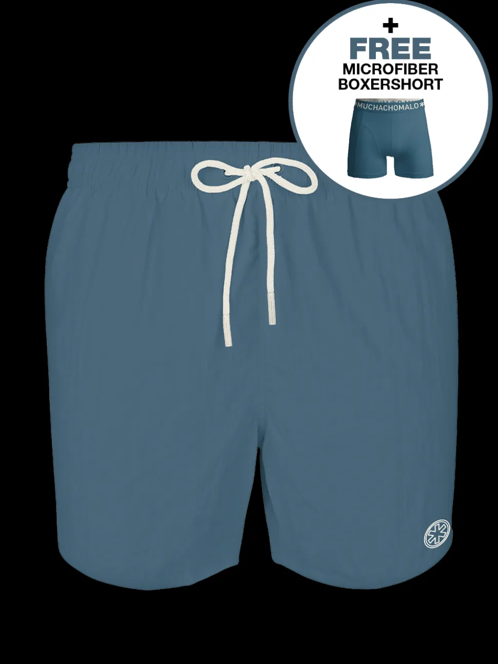 Jongens zwembroek blauw