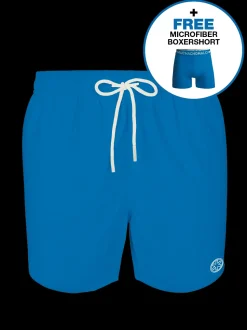 Jongens zwembroek blauw