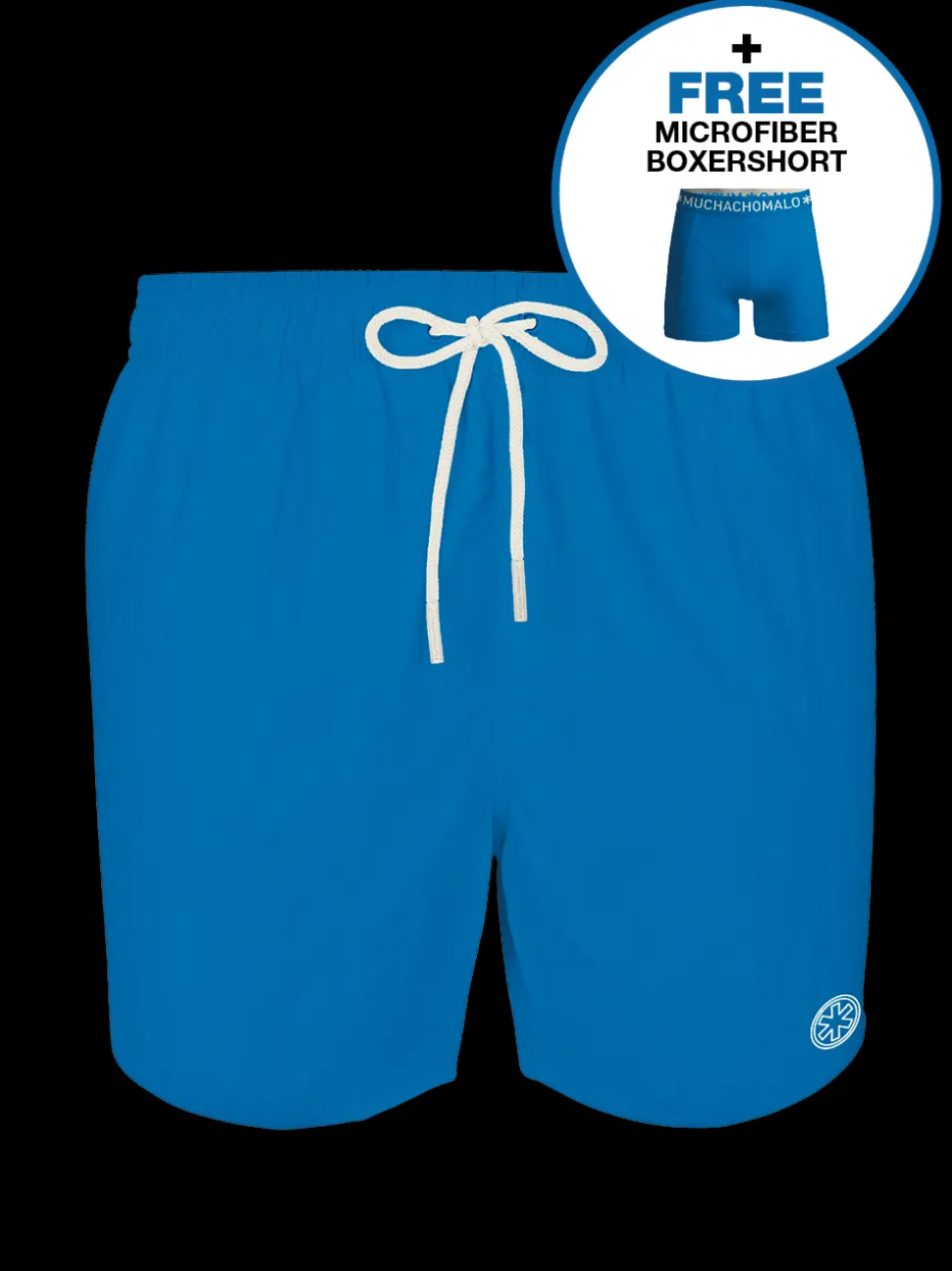 Jongens zwembroek blauw