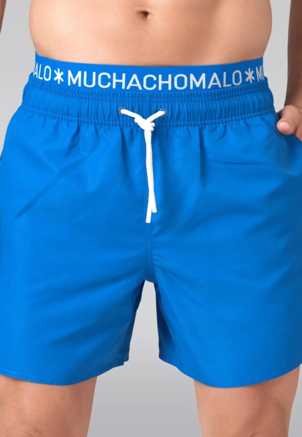 Jongens zwembroek blauw