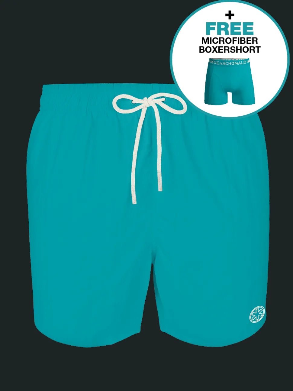 Jongens zwembroek blauw