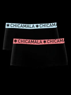Meisjes 2-pack Boxershorts Effen