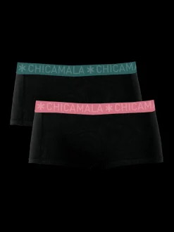Meisjes 2-pack Boxershorts Effen