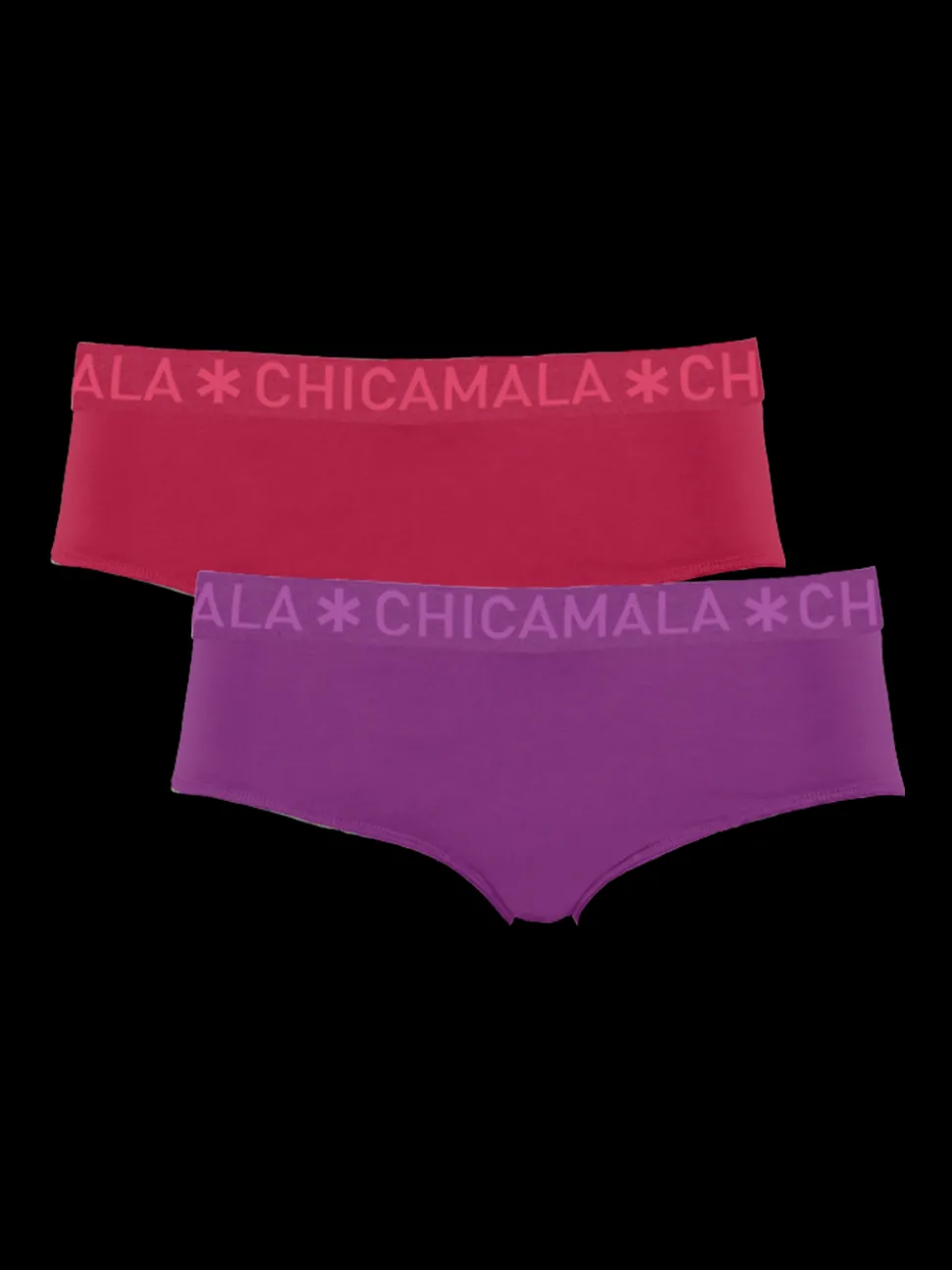 Meisjes 2-pack Briefs Effen