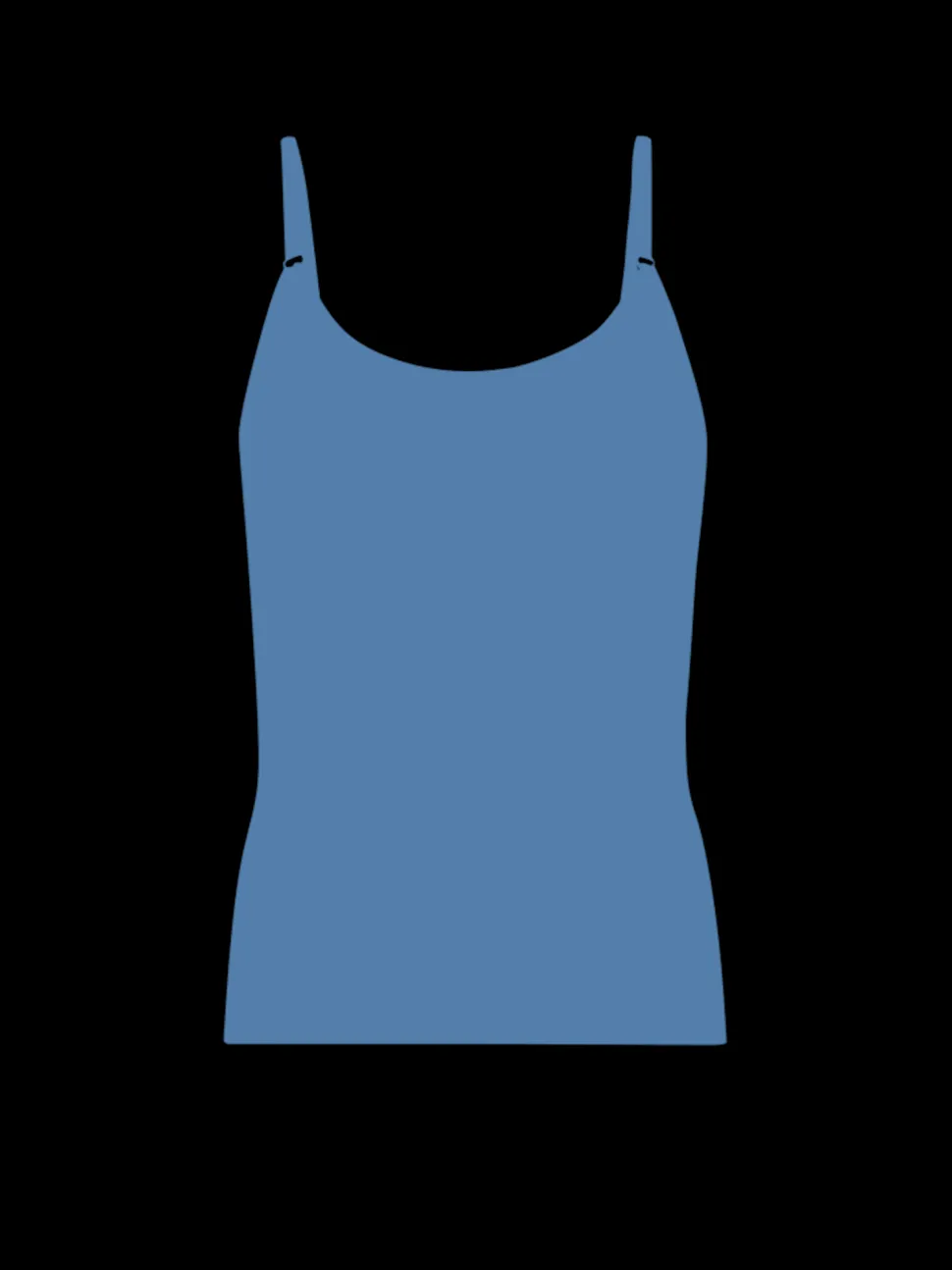 Meisjes 1-pack Singlet Effen