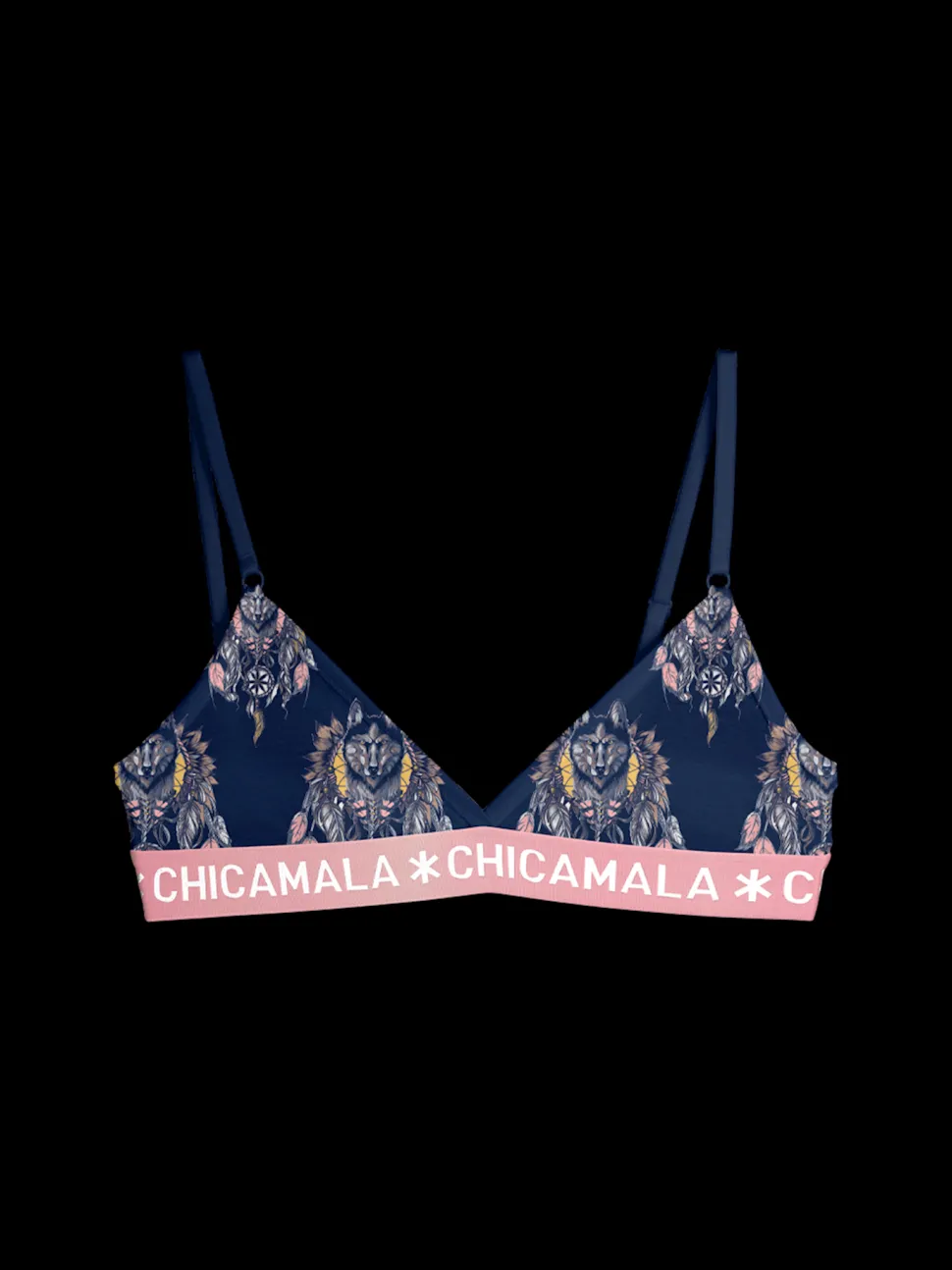 Meisjes 1-pack Triangle Top Huski