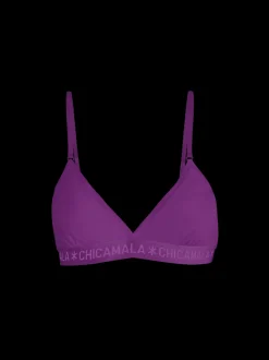 Meisjes 1-pack Triangle Top Effen