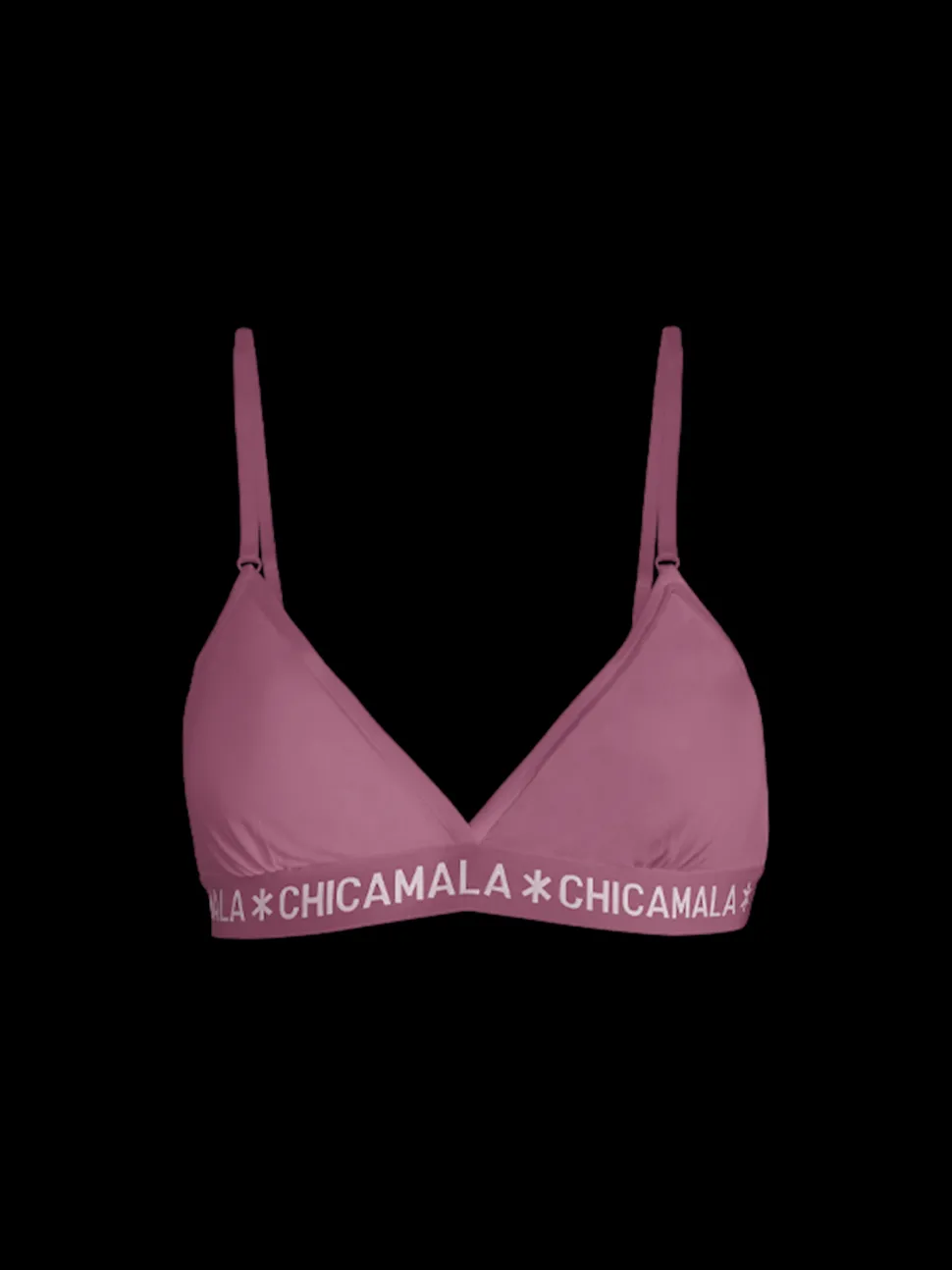 Meisjes 1-pack Triangle Top Effen