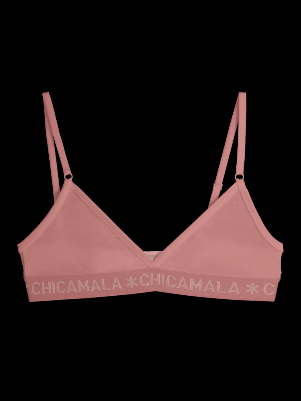 Meisjes 1-pack Triangle Top Effen Marlyn